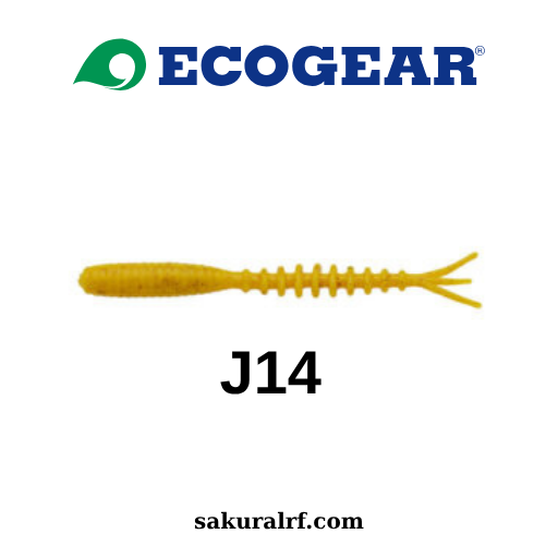 ECOGEAR JUKUSEI AQUA  KATSU-AJI KOMUSHI 2'' J14