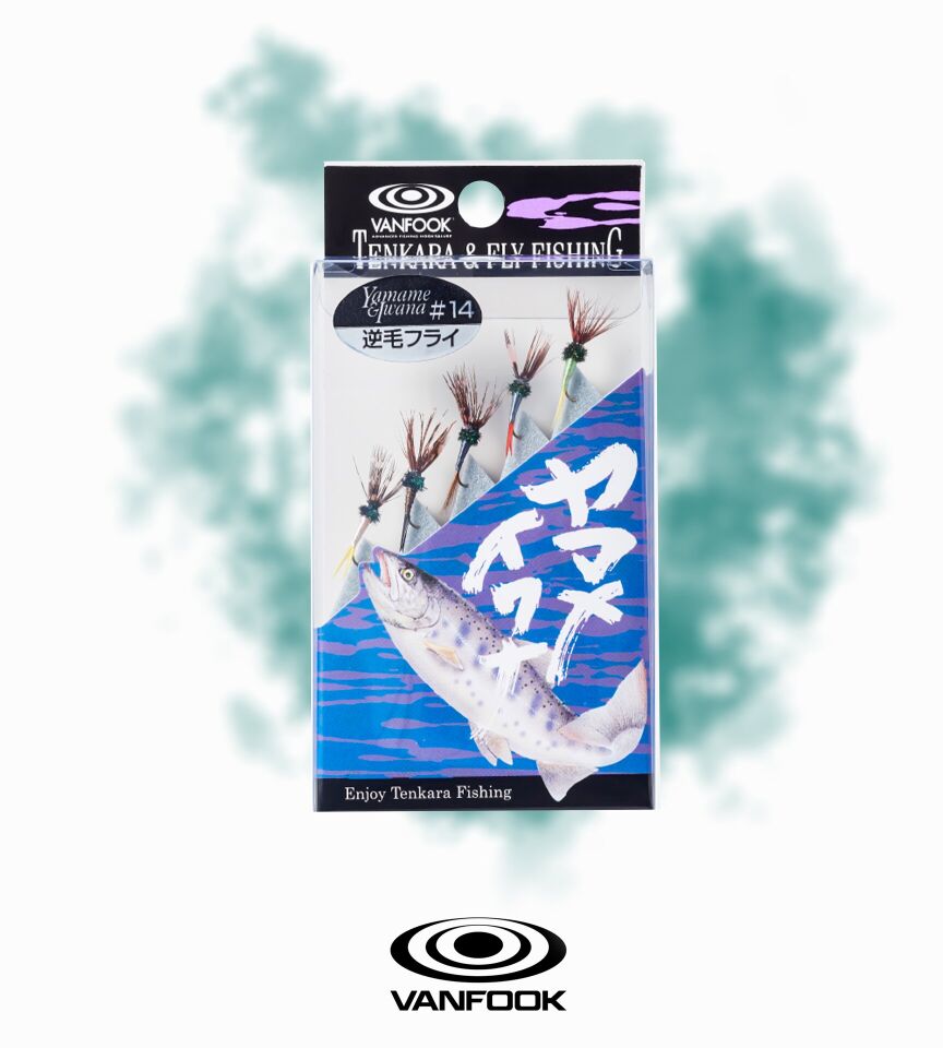 VANFOOK VTF-021 TENKARA FLY SAKAGE 5P #12