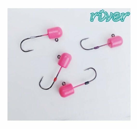 Rıver Hunter Jig Head Pembe Glow 4P