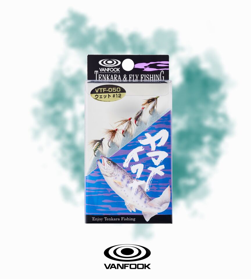 VANFOOK VTF-050 TENKARA FLY WET 5P #12
