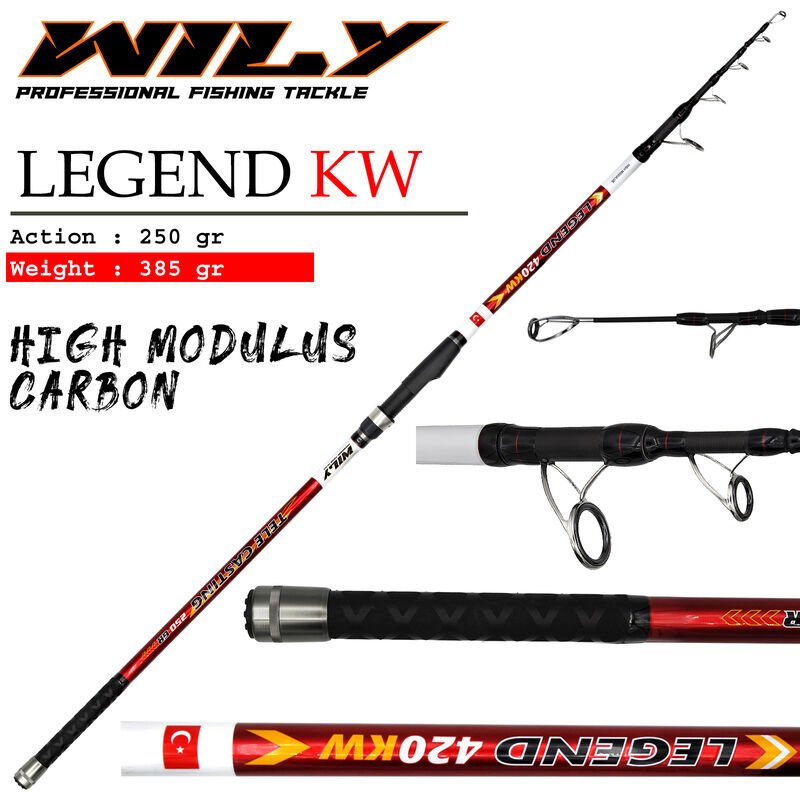 Wily Legend KW Surf Kamış 420 cm 250 gr
