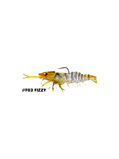 Fujin Caridex 65mm 6.3gr Silikon Karides F03 Fizzy