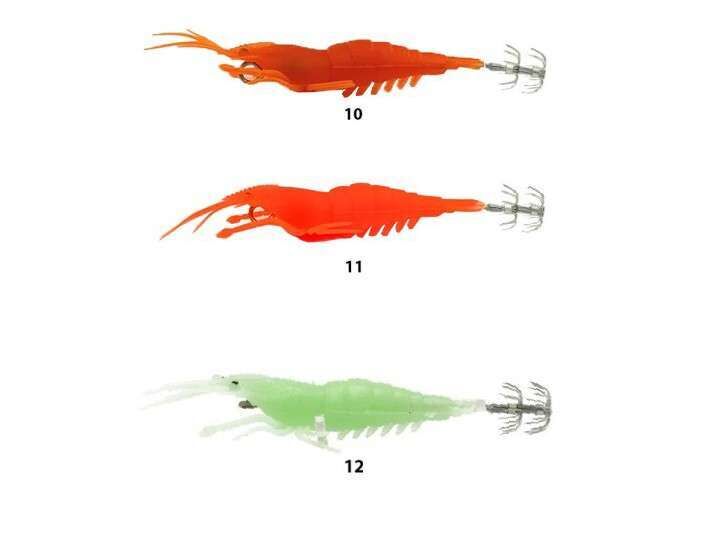Captain 3026 Kalamar Zokası 10cm Silikon Shrimp Squid