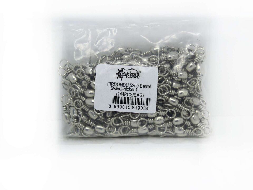 Captain 5200 Fırdöndü 144lü Paket Nikel