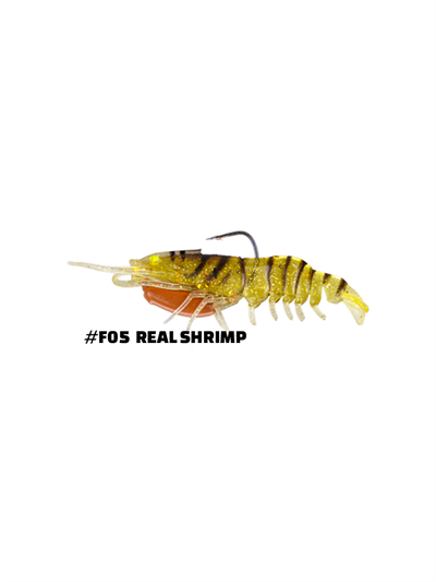 Fujin Caridex 65mm 6.3gr Silikon Karides F05 Real Shrimp