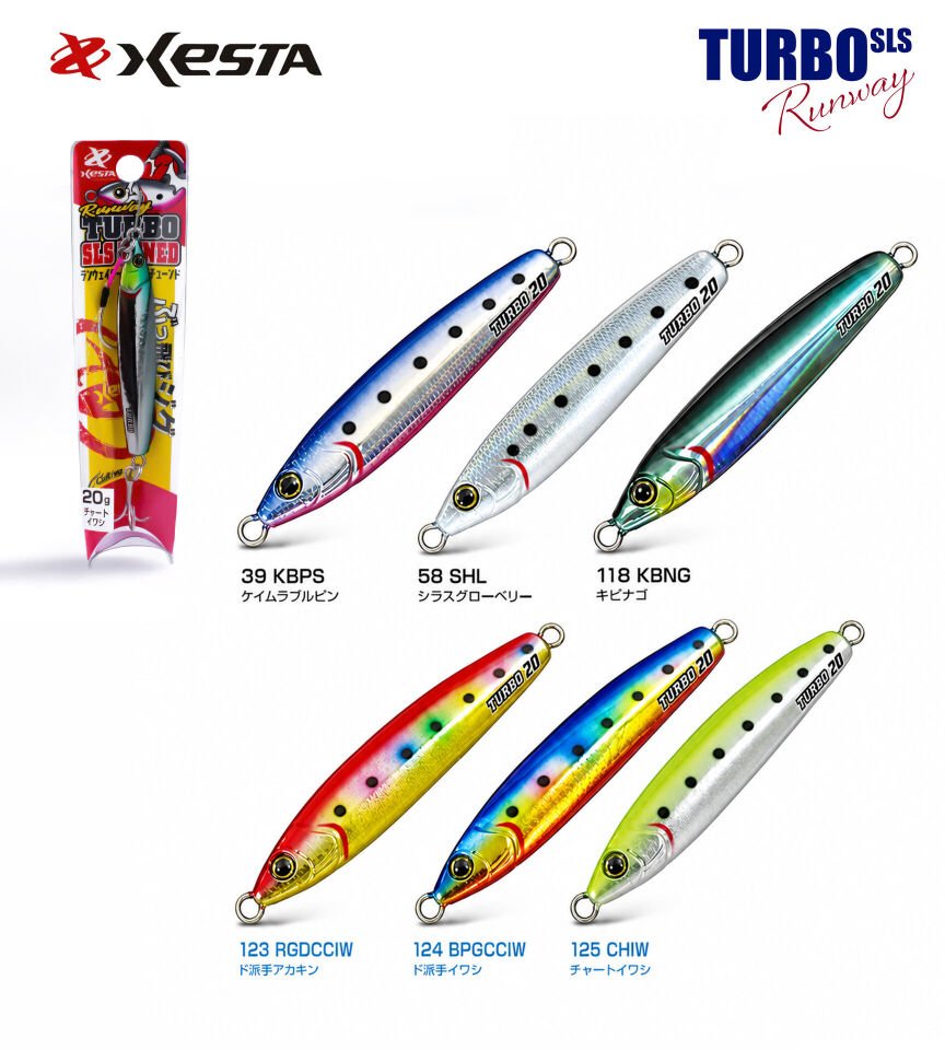 XESTA RUNWAY TURBO SLS TUNED 20G JIG 125.CHIW