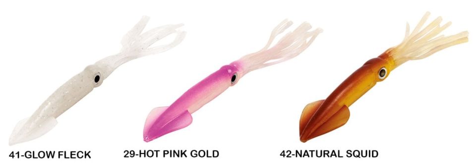Lineaeffe FF Alive Squid 22.9 cm 3 Adet Sahte Balık