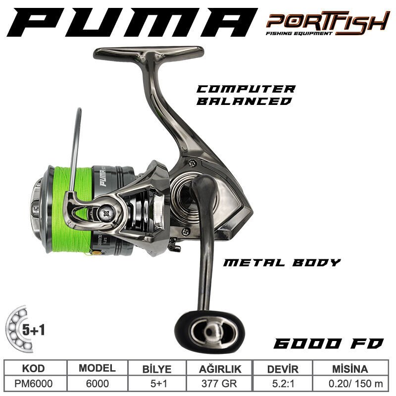 Portfish  Puma 6000 Olta Makinası