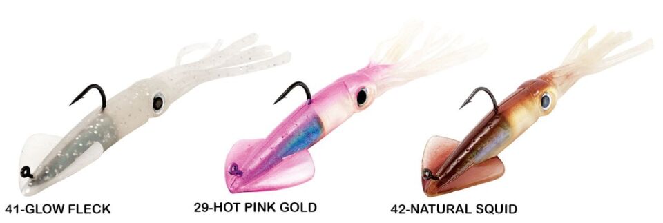 Lineaeffe FF Alive Squid 10.2 cm 13 gr İğne No:1/0 6 Adet Sahte Balık