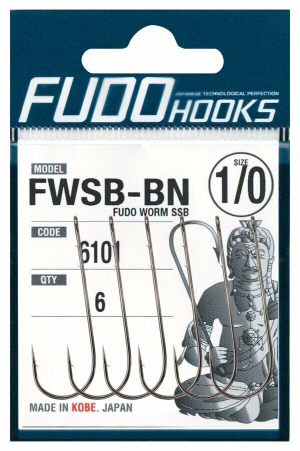 6100 FUDO WORM SSB #4/0 NIKEL 5P