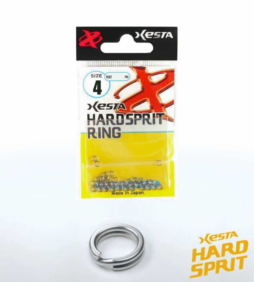 XESTA HARD SPLIT RING 36KG #4 18P