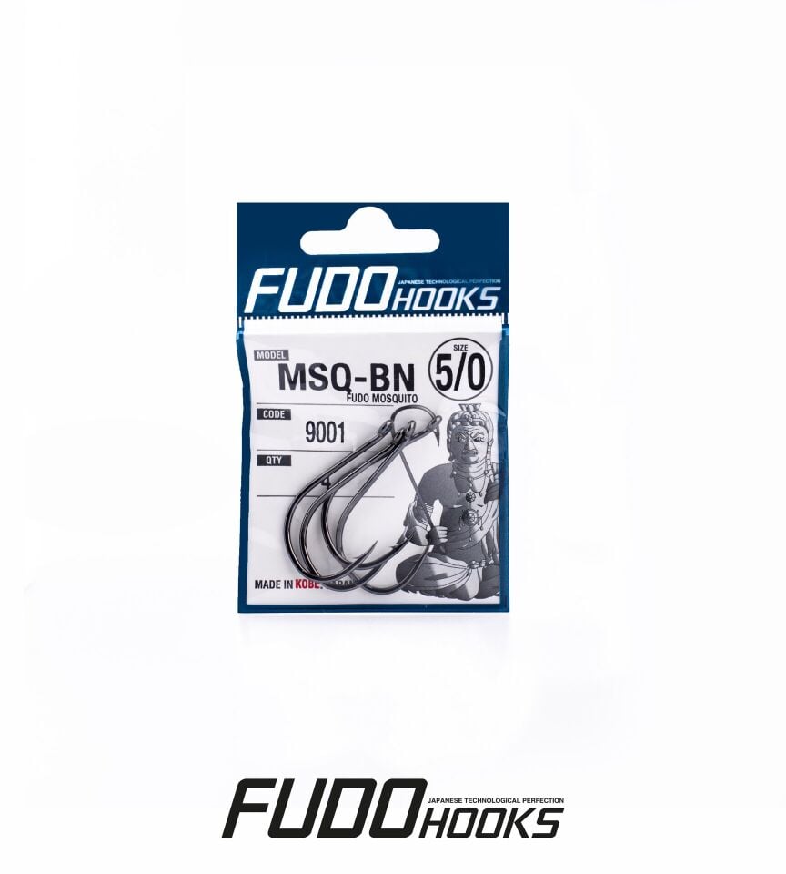 9001 MOSQUITO #5/0 BLACK NIKEL 4P