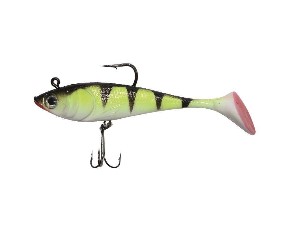 Captain 3544 Crazy Zander Uv Paint 12cm Turna Silikonu Suni Balık 1