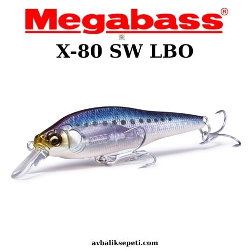 Megabass X-80 SW LBO Maket Balık