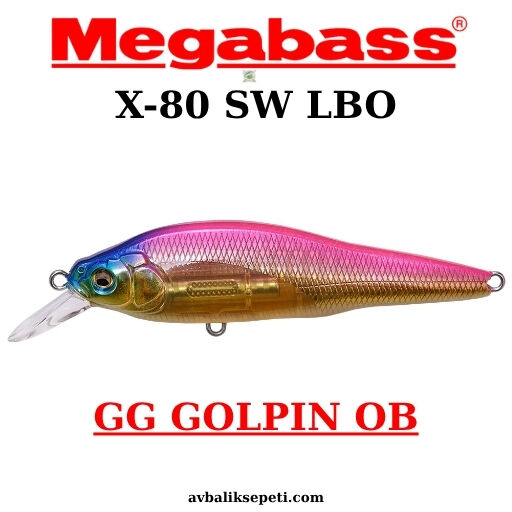 Megabass X-80 SW LBO Maket Balık