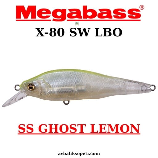 Megabass X-80 SW LBO Maket Balık
