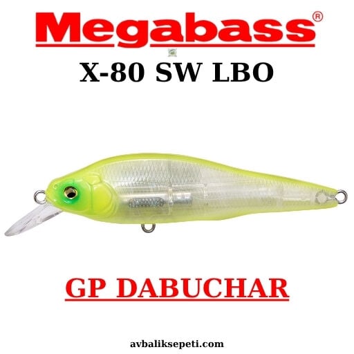 Megabass X-80 SW LBO Maket Balık