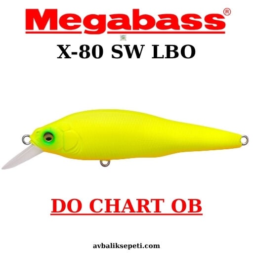 Megabass X-80 SW LBO Maket Balık