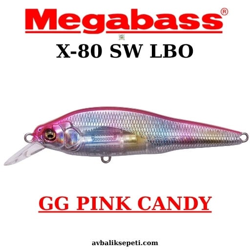 Megabass X-80 SW LBO Maket Balık