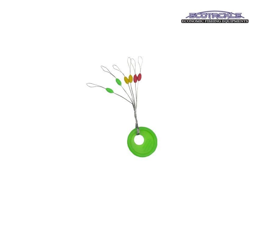 STOPER KAUÇUK RENKLİ 6'LI,50P