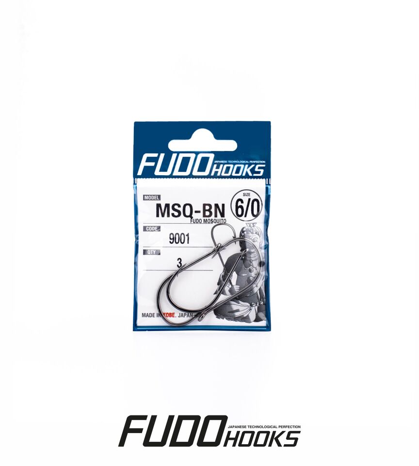 9001 MOSQUITO #6/0 BLACK NIKEL 3P