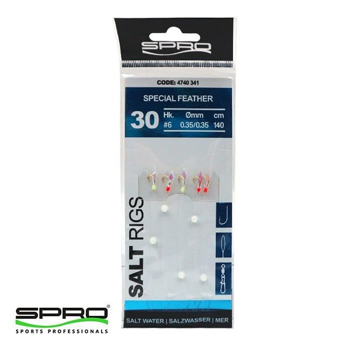 SPRO 30 Tuzlusu Özel Tüylü Rig #6