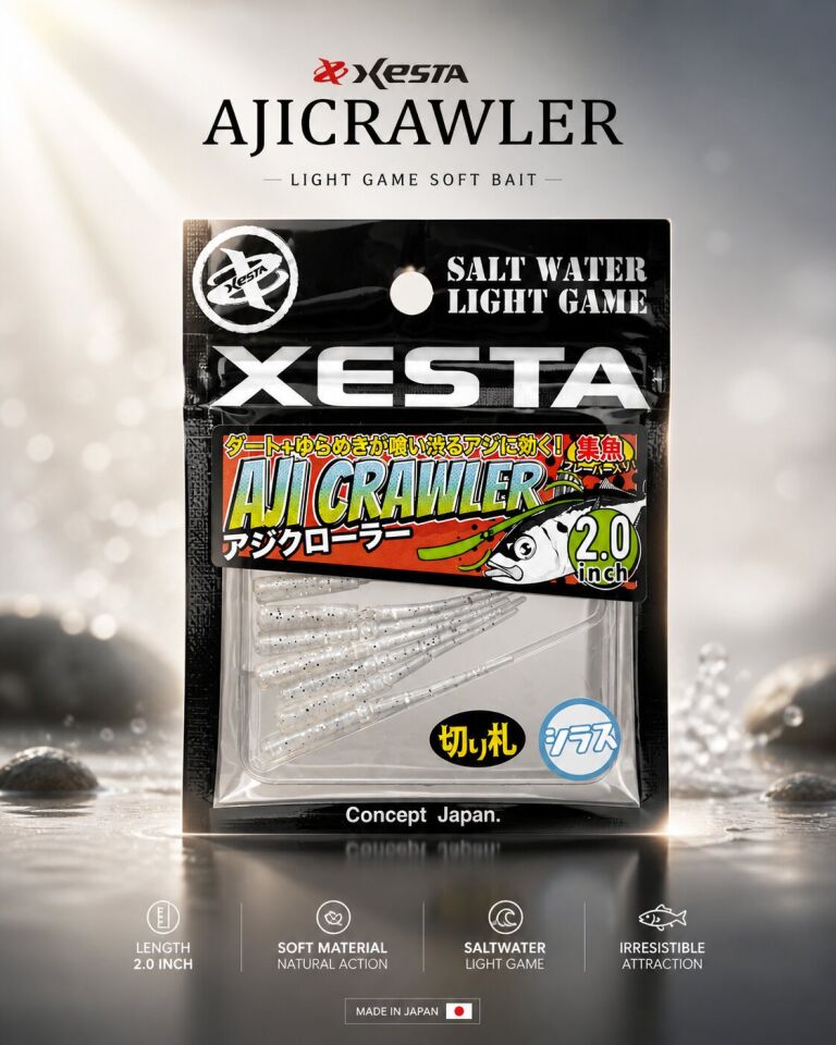 XESTA AJICRAWLER LRF YEM 2.0” 5 CM CS 7P