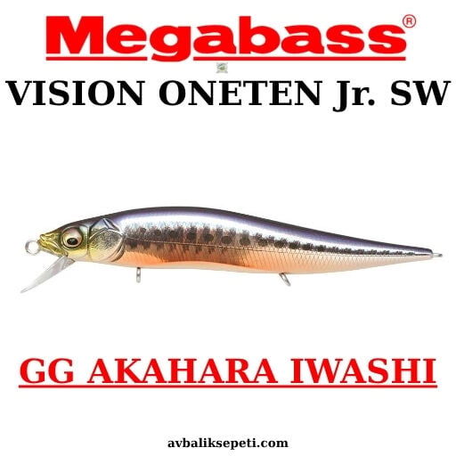 Megabass Vision Oneten Jr. SW Maket Balık