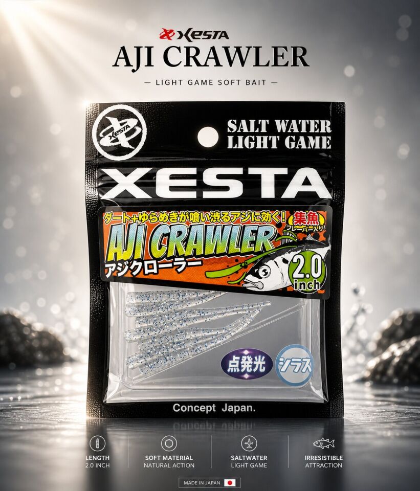 XESTA AJICRAWLER LRF YEM 2.0” 5 CM UIW-SBL 7P