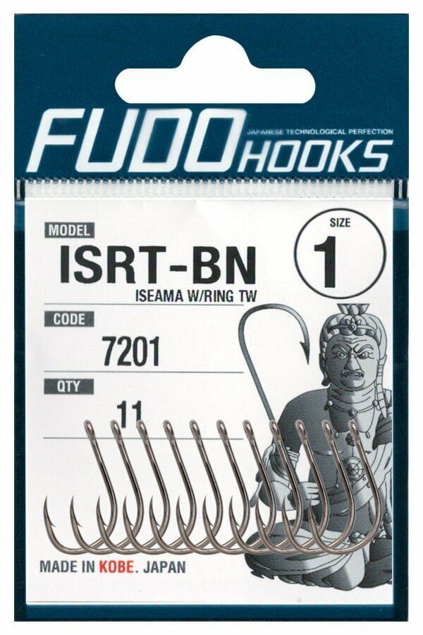 7201 ISEAMA W/RING TW #5/0 BLACK NIKEL 5P