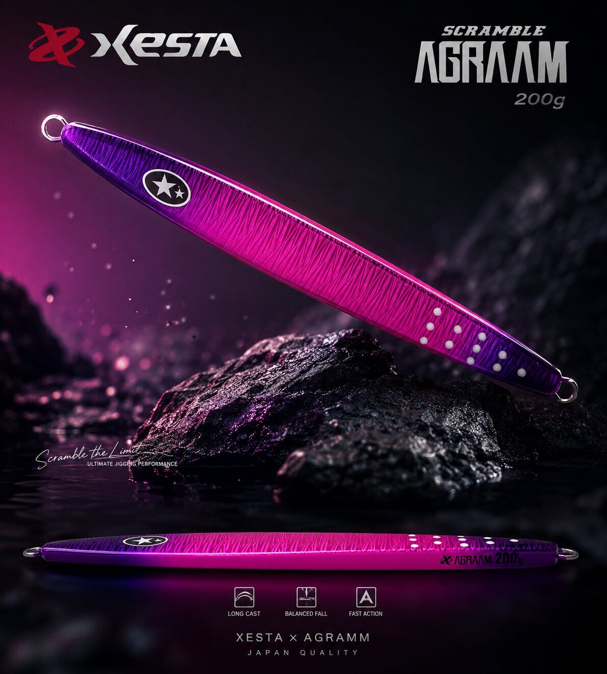 XESTA SCRAMBLE AGRAAM 200G JIG VECPSL