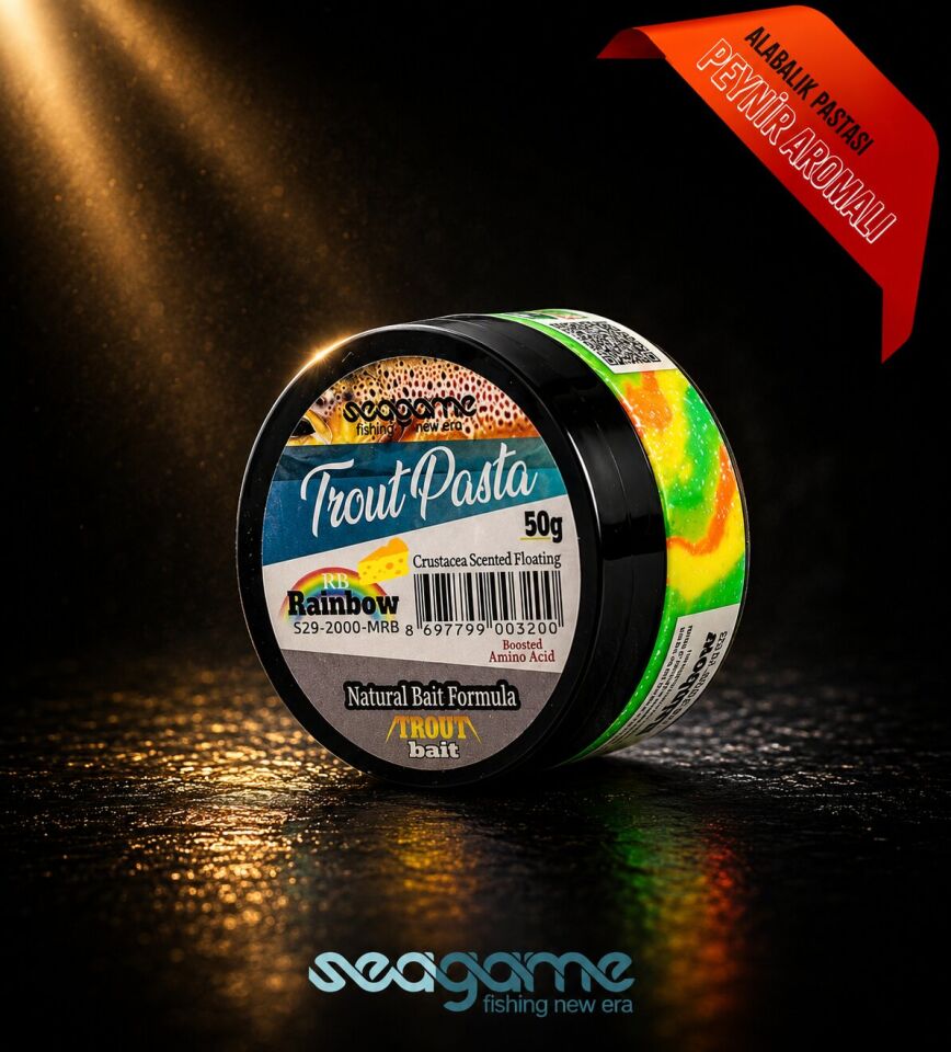 SEAGAME TROUT PASTA ALABALIK HAMURU PEYNİR GÖKKUŞAĞI 50G