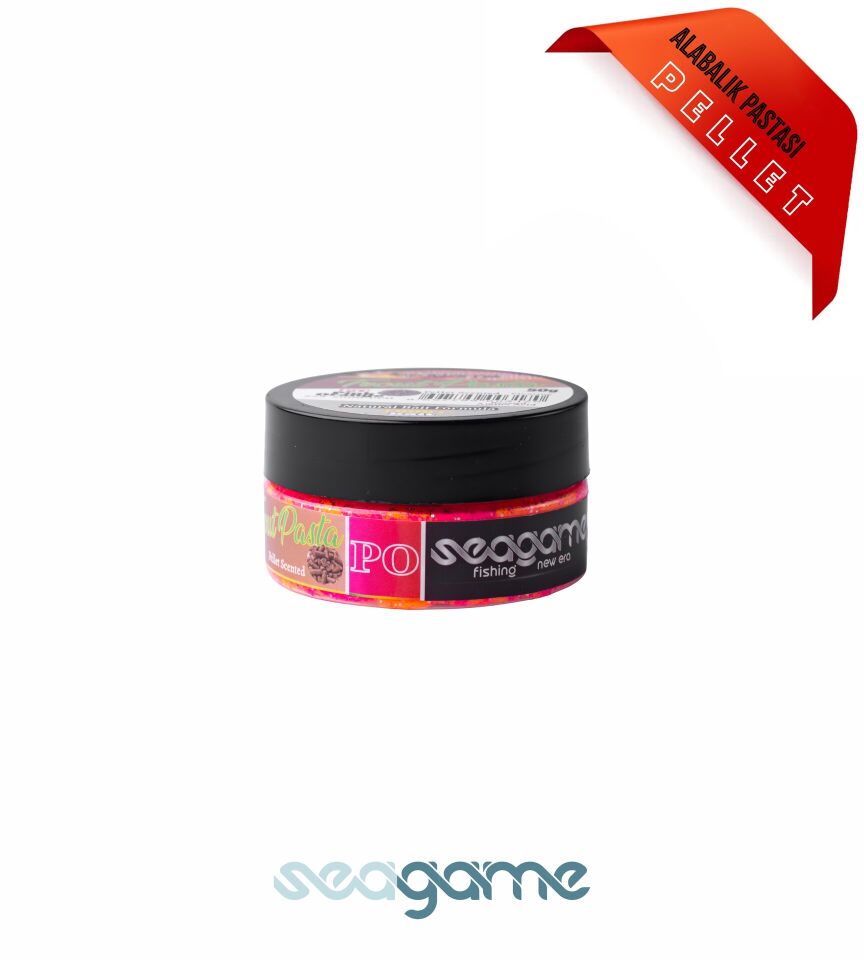 SEAGAME TROUT PASTA ALABALIK HAMURU PELLET PEMBE/TURUNCU 50G