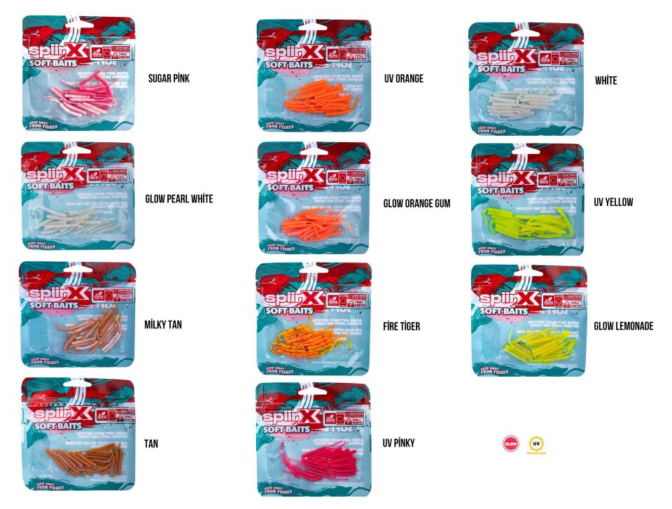 SPIINX BABY FISH SİLİKON 4.5CM 18P FIRE TIGER