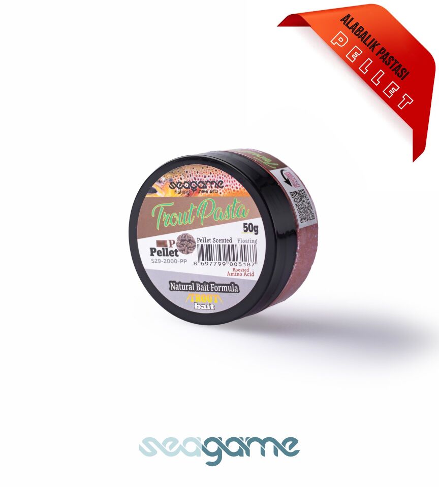 SEAGAME TROUT PASTA ALABALIK HAMURU PELLET PELLET 50G