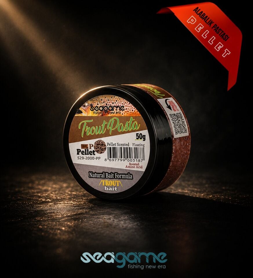 SEAGAME TROUT PASTA ALABALIK HAMURU PELLET PELLET 50G