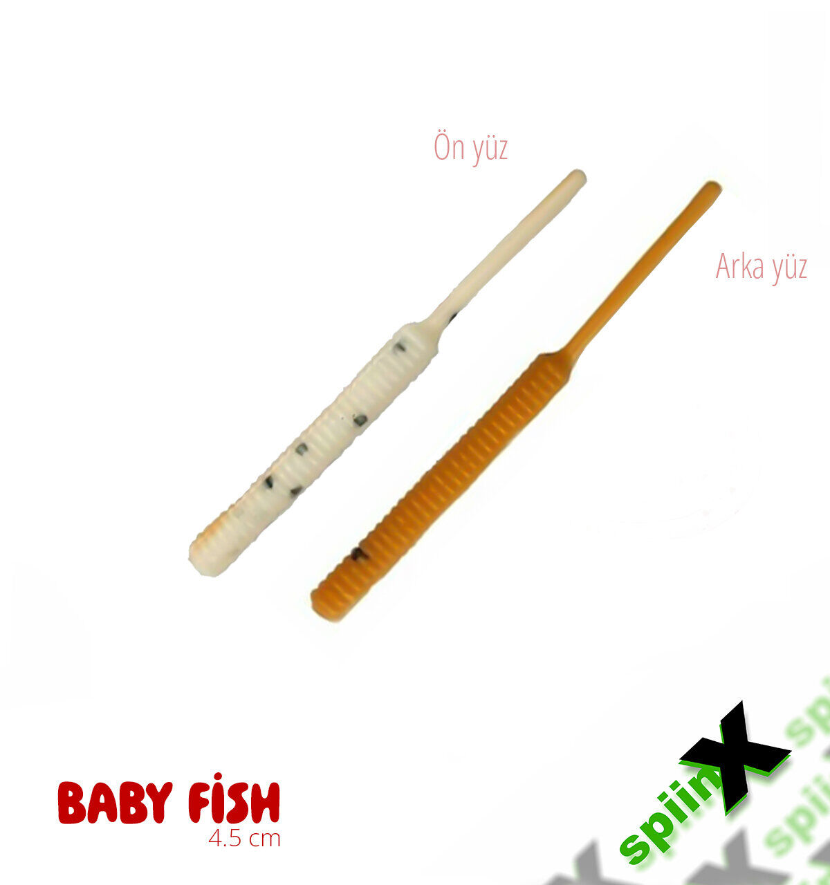 SPIINX BABY FISH SİLİKON 4.5CM 18P MILKY TAN