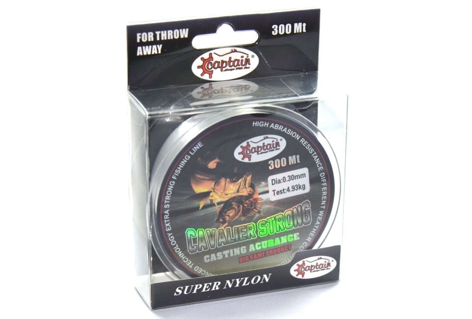 Captain Cavalier Strong 300mt Monofilament Misina Beyaz