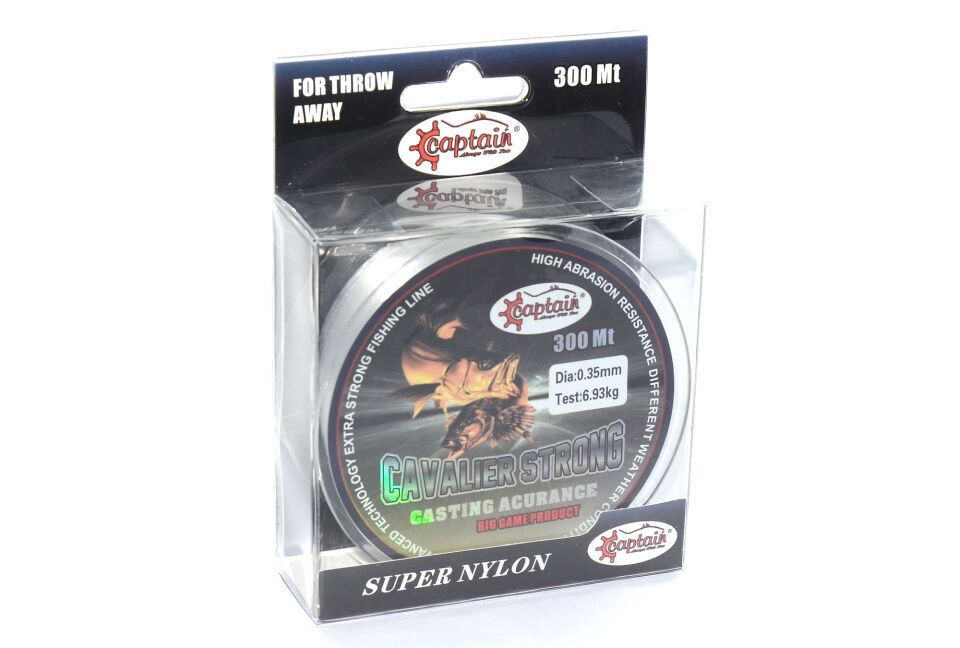 Captain Cavalier Strong 300mt Monofilament Misina Beyaz Standart - 0.30 MM