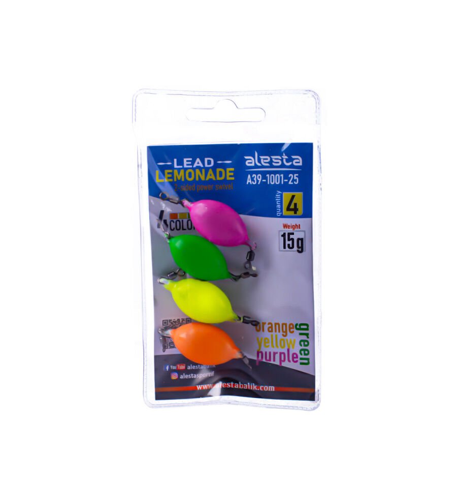 LEAD LEMONADE RENKLİ KURŞUN 4P 15G