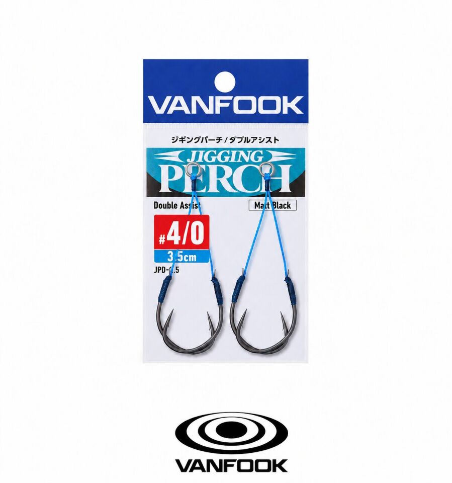 VANFOOK JPD-3.5 JIGGING PERCH DB ASIS 3.5CM 2P #4/0