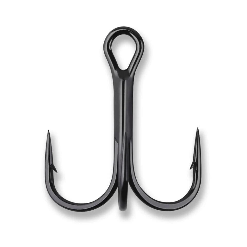 Mustad Elite Round Bend Treble TR78NP-BN Olta İğnesi NO:6 - METALİK SİYAH