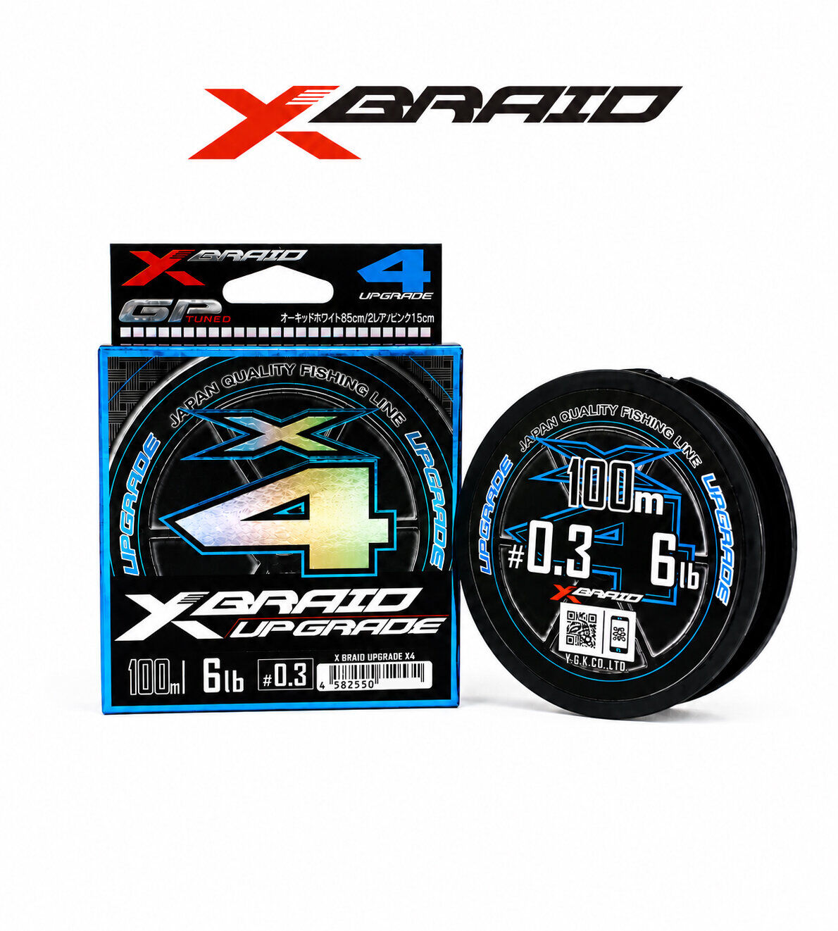 YGK X006 UPGRADE PE X4 100M 2.7KG 0.09