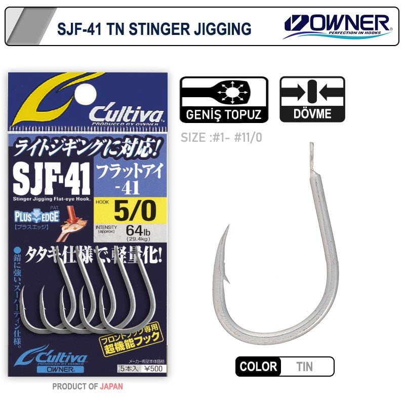 Cultiva 11699 Stinger Jigging Jig İğnesi