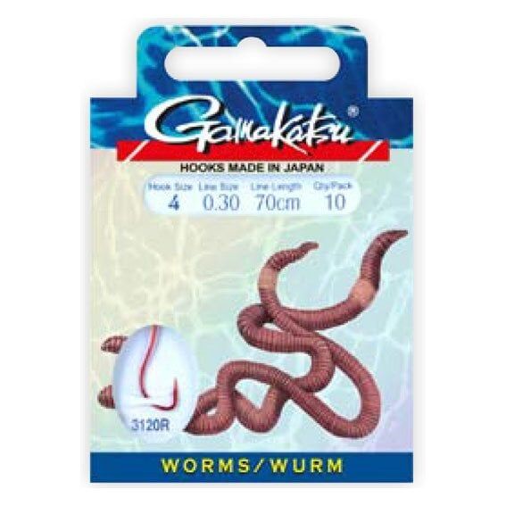 T.D. GAMAKATSU BKS-3120R Worm İğne Takımı 70 cm #2