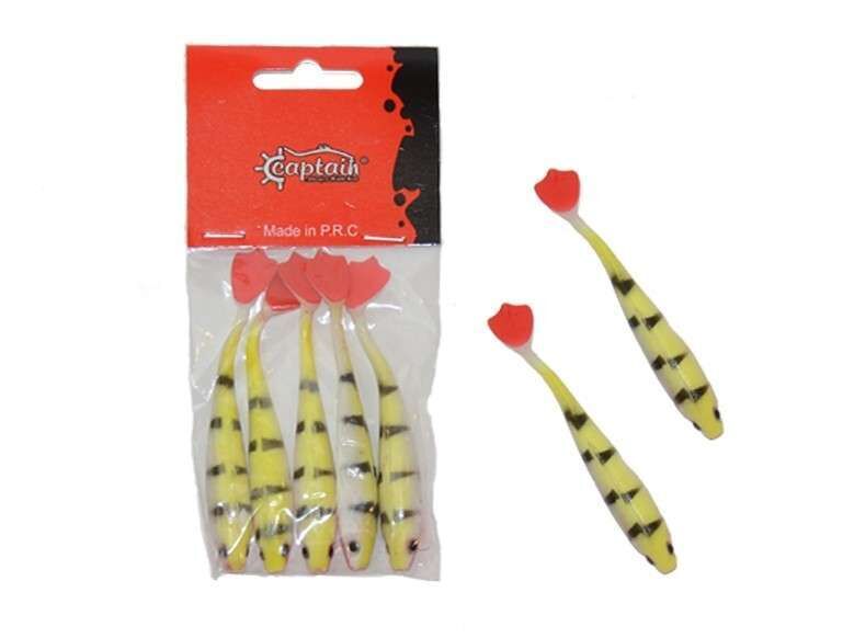 Captain 3566 Pencil Duck 9cm Levrek Silikonu 5li Paket Suni Yem