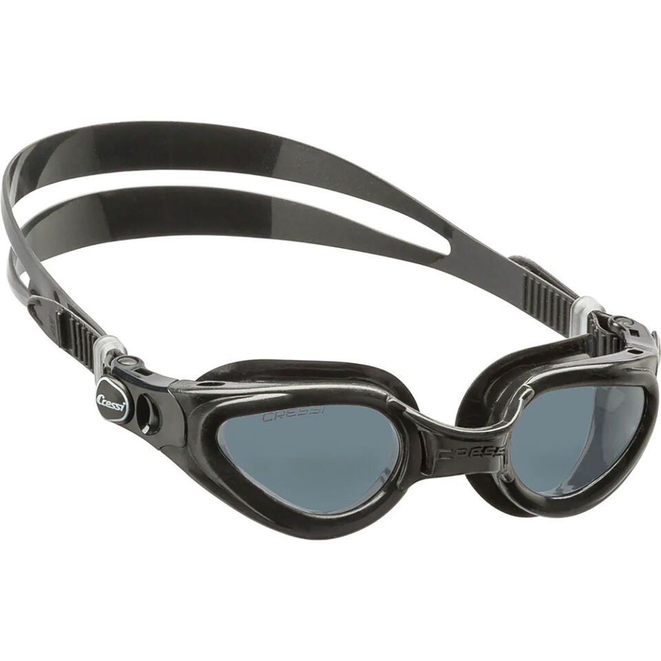 Cressi Right Yüzme Gözlüğü BLACK-SMOKED LENS