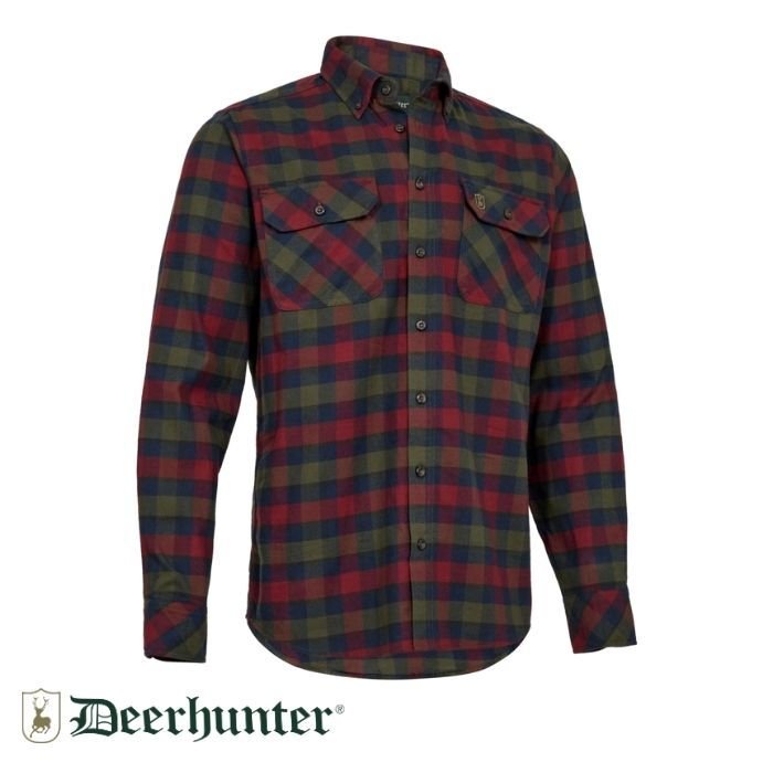 DEERHUNTER Cooper Kırmızı Kareli Gömlek 41/42