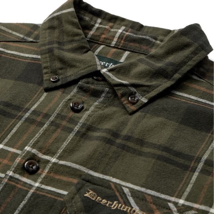 DEERHUNTER Yeşil Kareli Gömlek 41/42