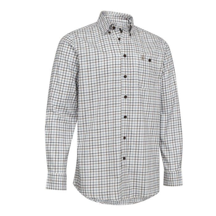 DEERHUNTER Gavin Mavi Kareli Gömlek 41/42